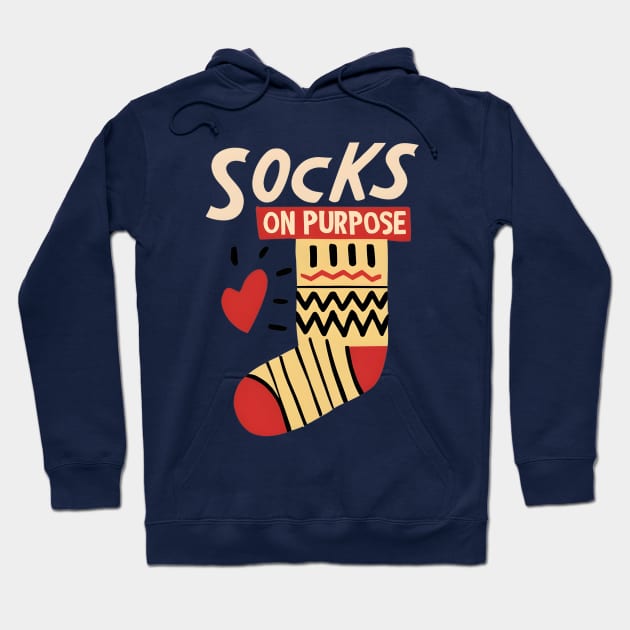 Socks Hoodie by NomiCrafts